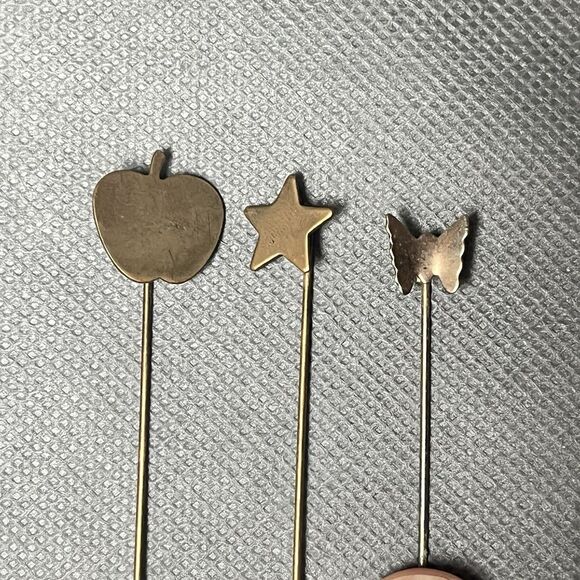 Vintage Hat Pin/Straight Pin Lot With Hat Pin Jewelry Box-Original - Picture 5 of 16